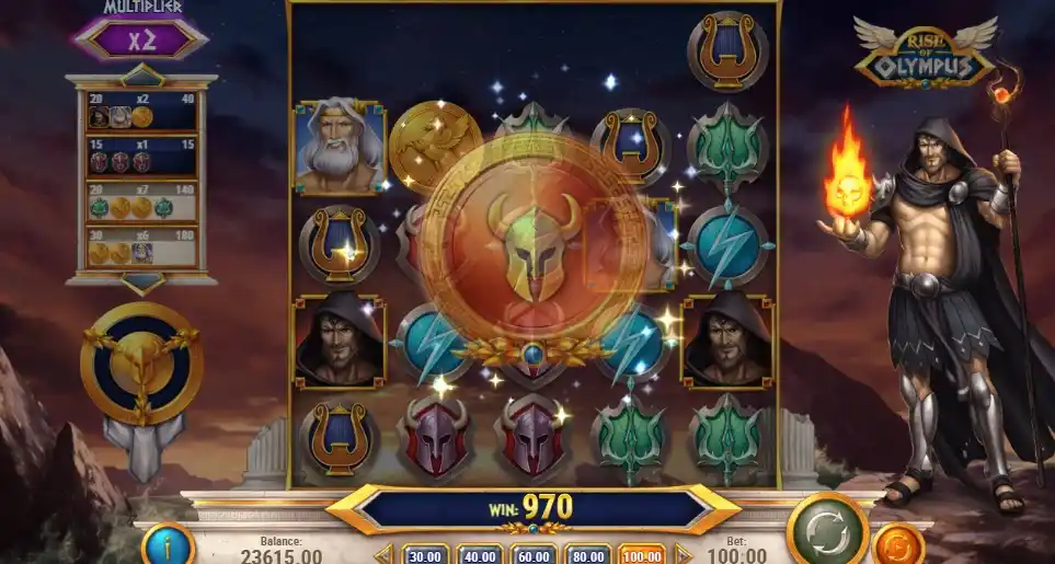 Rise of Olympus kostenlos spielen - Demo vs Echtgeld